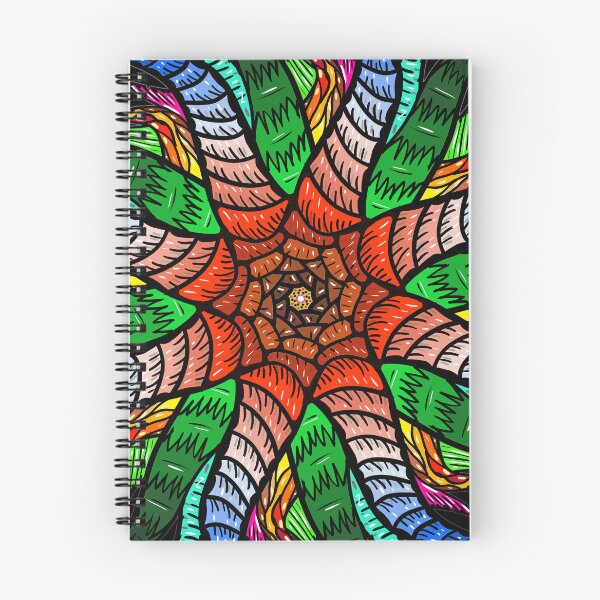 Item preview, Colorful Pattern Plant Mandala designed and sold by digitaldraw4you.