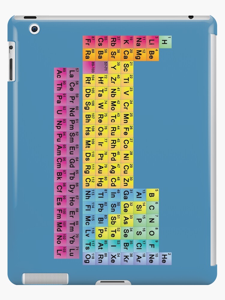 Coque et skin adhésive iPad « Tableau périodique simple latéral », par  sciencenotes | Redbubble
