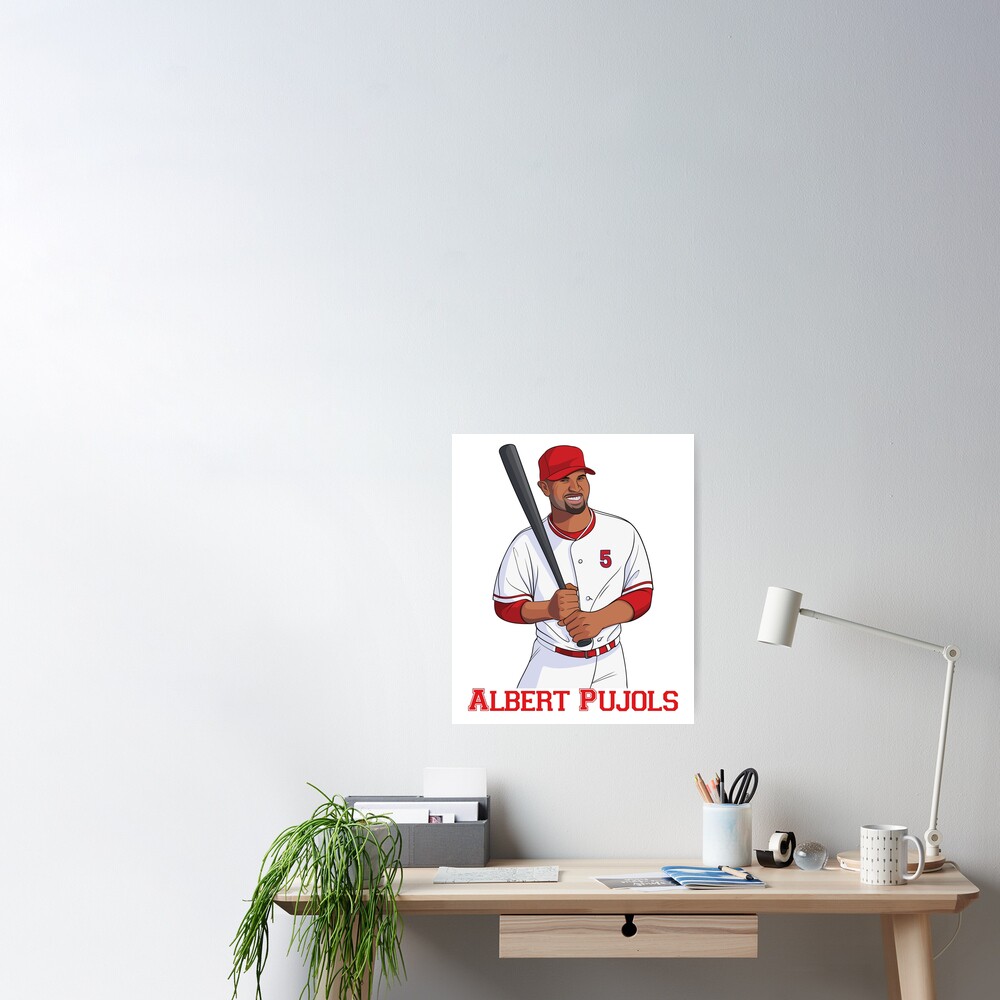 Albert Pujols 2012 Action Poster by Unknown at