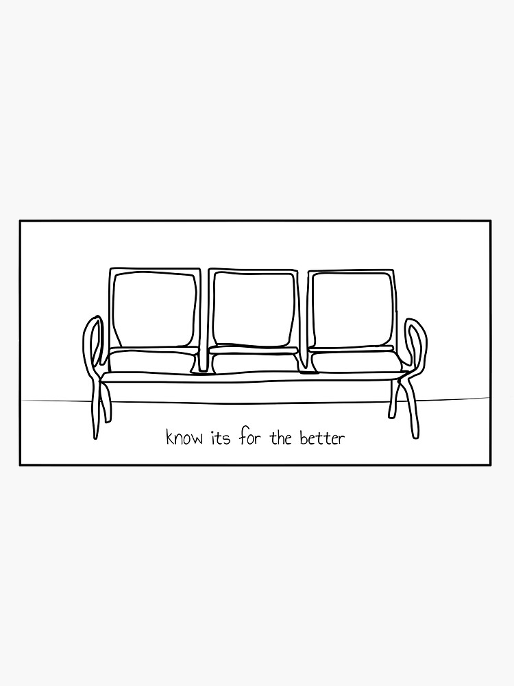  know its for the better phoebe bridgers sticker for sale by