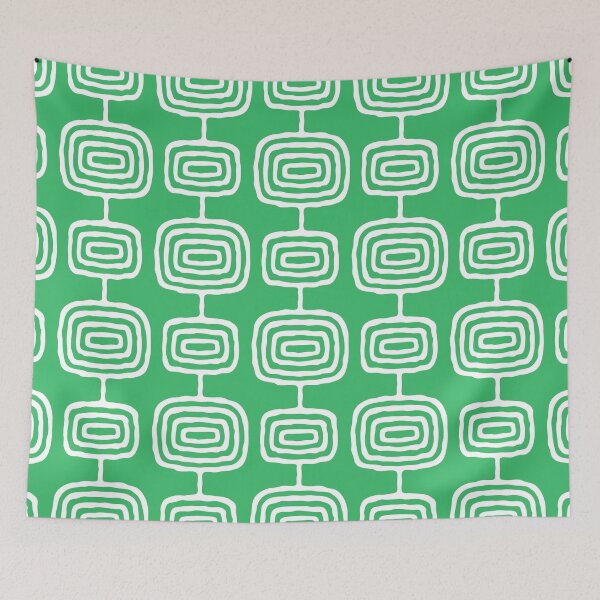 Item preview, Mid Century Modern Atomic Rings Pattern 480 designed and sold by tonymagnerart.