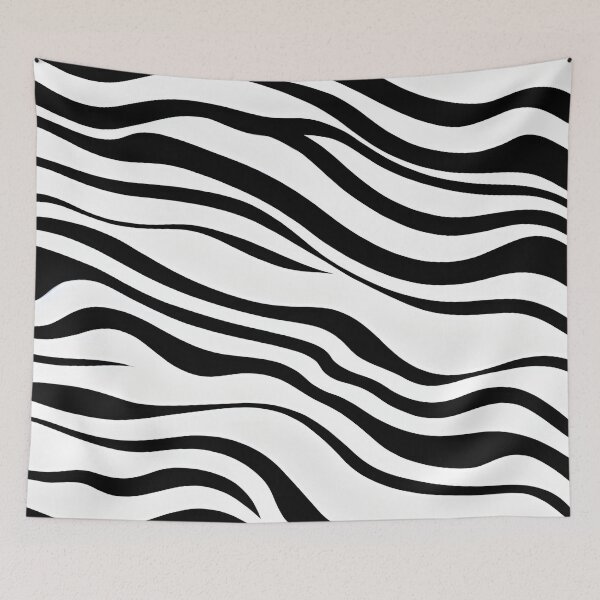 Item preview, Beautiful Huge Black Waves on White Background  designed and sold by NECHSTORE.