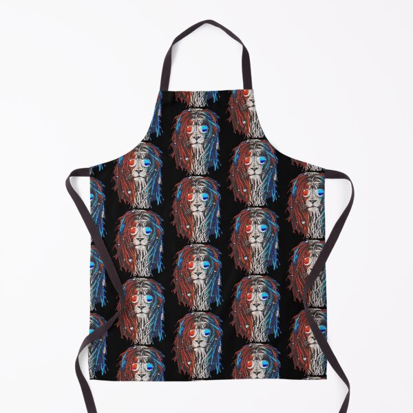Item preview, Rastafari Lion Reggae Lover-Blue White Red designed and sold by MYZAK HRM.