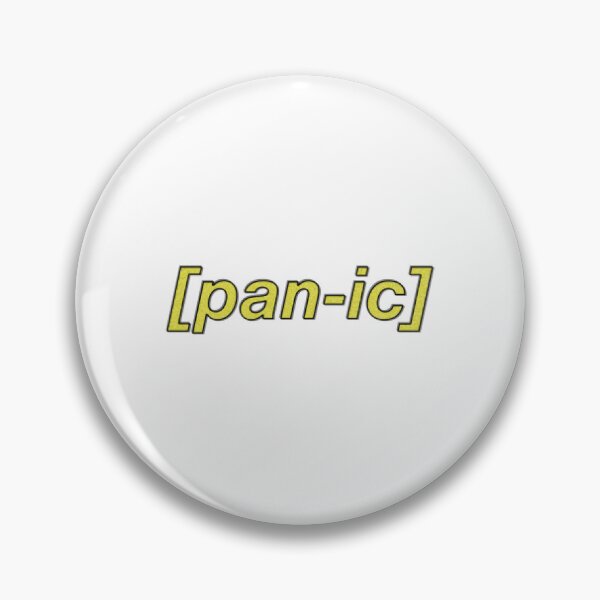 Item preview, Pan-ic - Subtitles designed and sold by Ell Marchegiani.