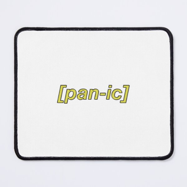 Item preview, Pan-ic - Subtitles designed and sold by Ell Marchegiani.