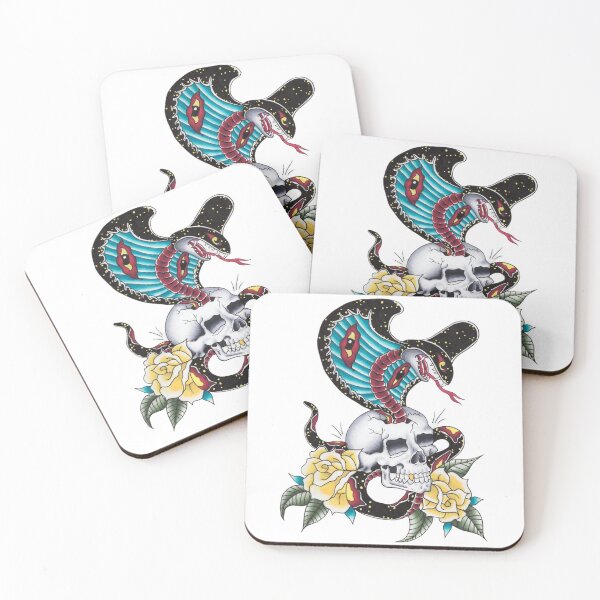 Item preview, Snake and Skull designed and sold by imbuedink.