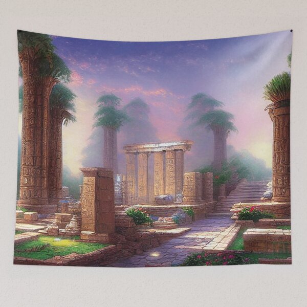 Artikelvorschau, Ancient Worlds - Egyptian Temples 4 entworfen und verkauft von ThajaFloecky.