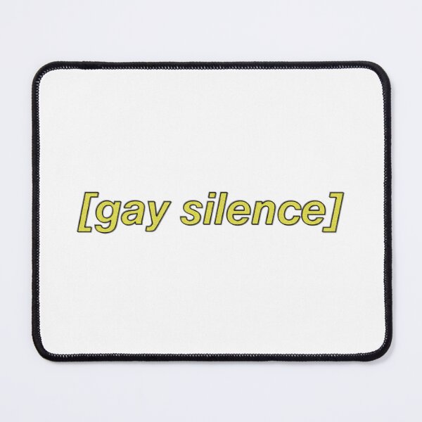 Item preview, Gay Silence - Subtitles designed and sold by Ell Marchegiani.
