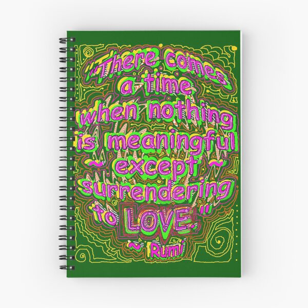 Item preview, surrendering to LOVE ~ Rumi designed and sold by TeaseTees.