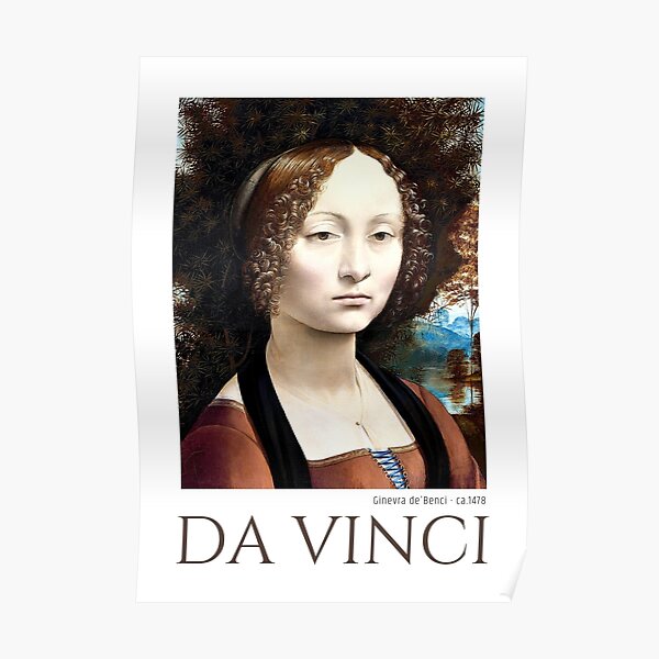 Renaissance Art Leonardo Da Vinci 1478 Poster For Sale By Lightfloat Redbubble