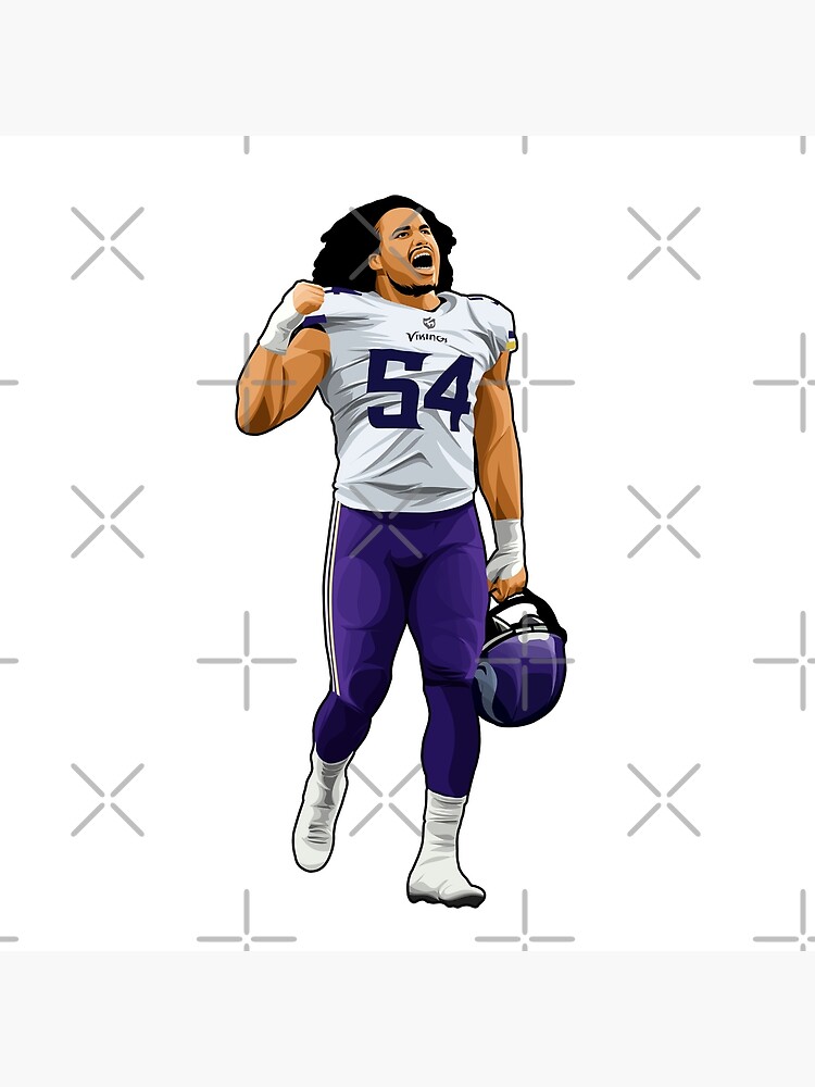 Eric Kendricks Canvas Painting - Minnesota Vikings Canvas Prints