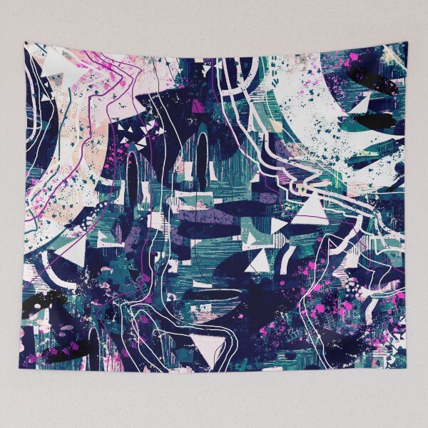 Item preview, Futuristic Contemporer Abstract Digital Painting designed and sold by MyArt23.