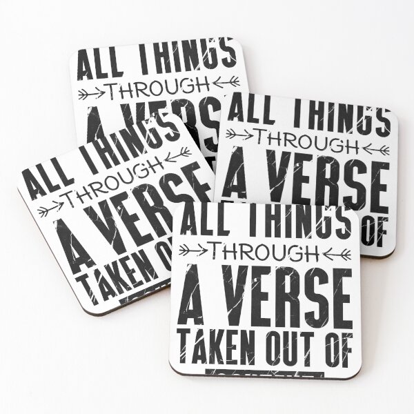 Item preview, I Can Do All Things Through A Verse Taken Out Of Context Christine  designed and sold by Salmaniix.