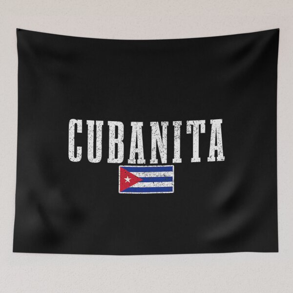 Item preview, Womens Cubanita Cuban Flag Pride Vintage Cuban Girl designed and sold by outlandishgastr.