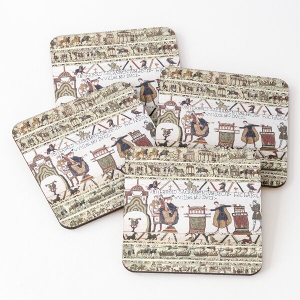 Item preview, THE BAYEUX TAPESTRY Harold Made an Oath on Holy Relics  to Duke William designed and sold by BulganLumini.