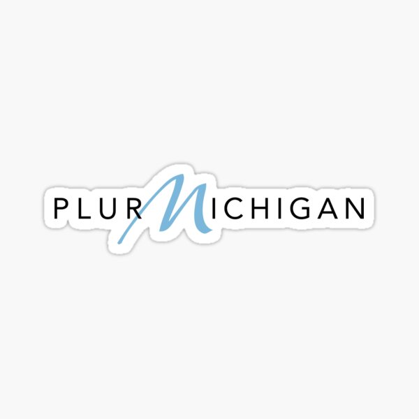 Item preview, Plur Michigan - weißer Hintergrund designed and sold by JunelloShop.