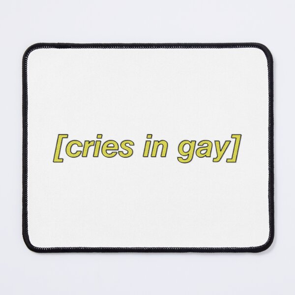 Item preview, Cries in Gay - Subtitles designed and sold by Ell Marchegiani.