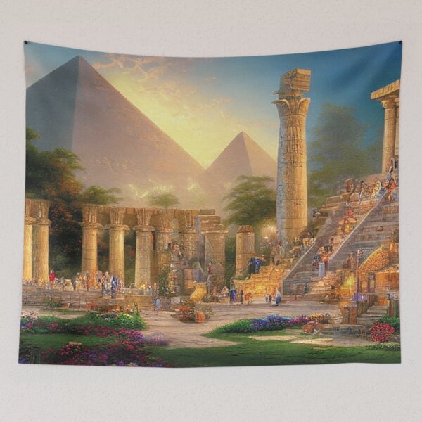Artikelvorschau, Ancient Worlds - Egyptian Temples 3 entworfen und verkauft von ThajaFloecky.