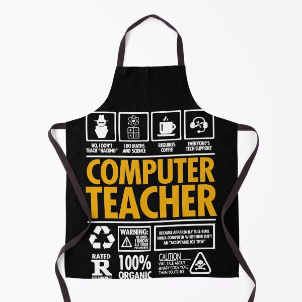 Item preview, Funny Computer Teacher "I Don't Teach Hacking" designed and sold by Nerd Shizzle.