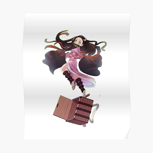 Nezuko Kamado Poster For Sale By Daviibiarm Redbubble 3725