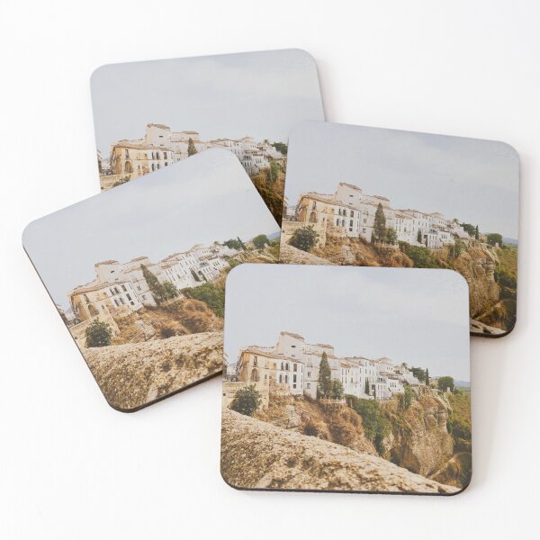 Item preview, Bridge of Puente Nuevo - City of Ronda - Spain Travel Print designed and sold by Emilia Oxelheim.
