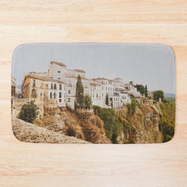 Item preview, Bridge of Puente Nuevo - City of Ronda - Spain Travel Print designed and sold by Emilia Oxelheim.