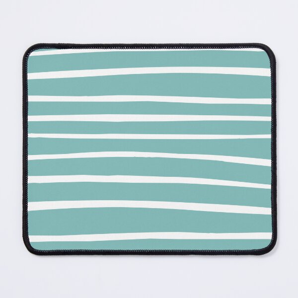 Item preview, White hand drawn lines on turquoise background designed and sold by BattaAnastasia.