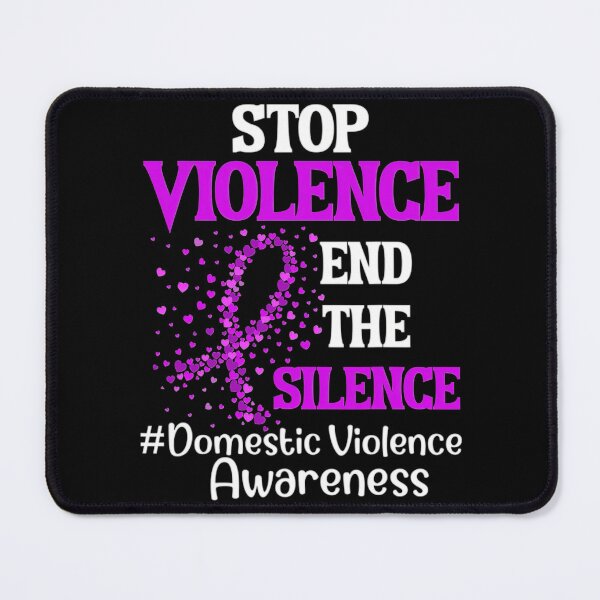 Item preview, Domestic Violence Awareness Stop Violen Domestic Violence Awareness Stop Violence End Silence Ribbon designed and sold by TerrellOneal.