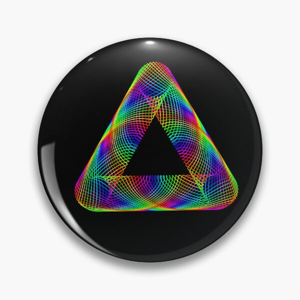 Item preview, Colorful Rad Rainbow Gradient Triangle  designed and sold by Deborah Camp.
