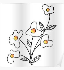 Just Add Flower Poster