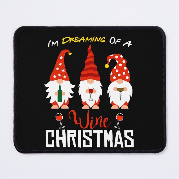 Item preview, I'm Dreaming Of A Wine Christmas Gnome Xmas Drinking designed and sold by BELASKRI STORE.