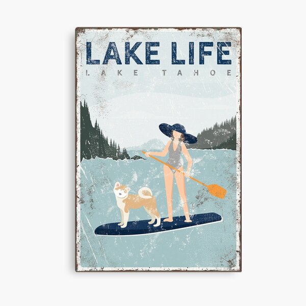 Item preview, Lake Life Lake Tahoe designed and sold by Geraldbright.