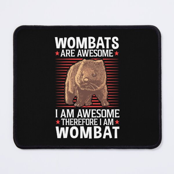 Item preview, Wombats are fantastic Australian marsupials designed and sold by madgrfx.