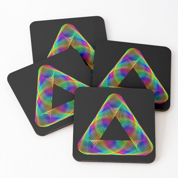 Item preview, Colorful Rad Rainbow Gradient Triangle  designed and sold by Deborah Camp.
