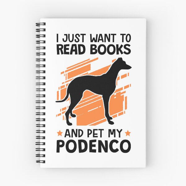 Item preview, Reading books and stroking Podenco hunting dog designed and sold by madgrfx.