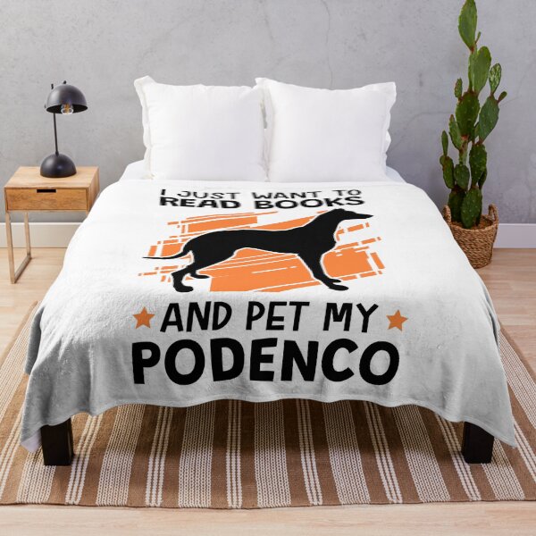 Item preview, Reading books and stroking Podenco hunting dog designed and sold by madgrfx.