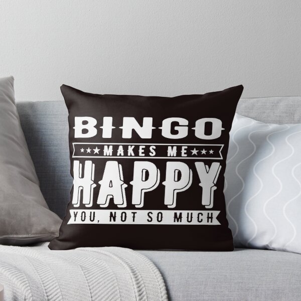 Item preview, Bingo Makes Me Happy, Funny Bingo, Bingo Player designed and sold by Aerial Addicts.