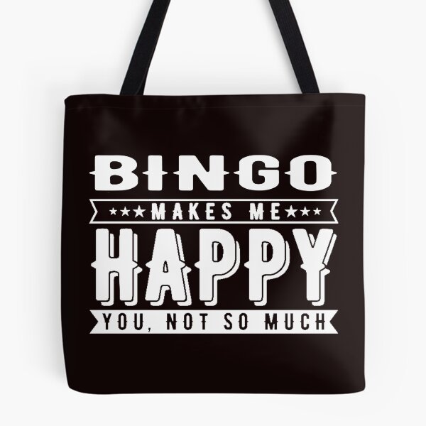 Item preview, Bingo Makes Me Happy, Funny Bingo, Bingo Player designed and sold by Aerial Addicts.