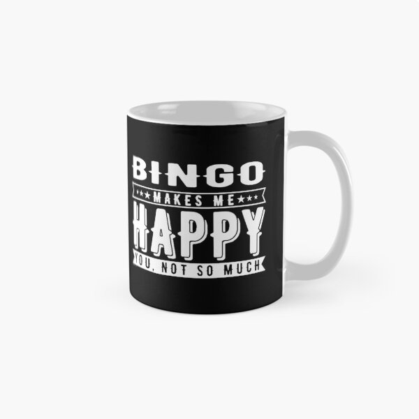 Item preview, Bingo Makes Me Happy, Funny Bingo, Bingo Player designed and sold by Aerial Addicts.