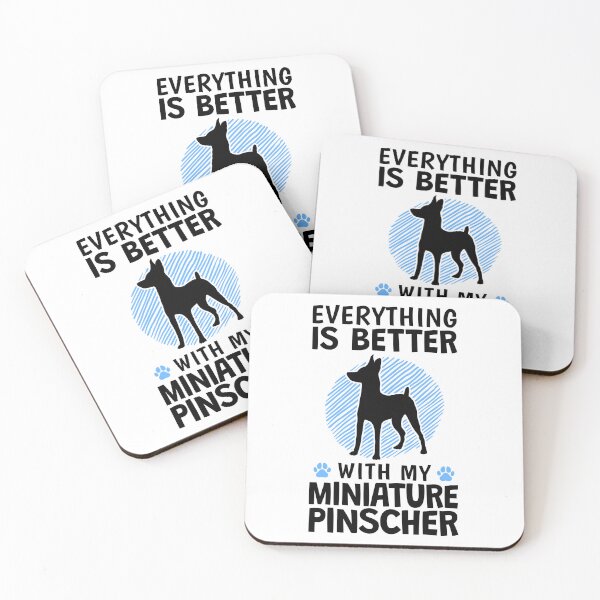 Aperçu de l'œuvre Tout va mieux avec le Pinscher nain Pinscher créée et vendue par madgrfx.