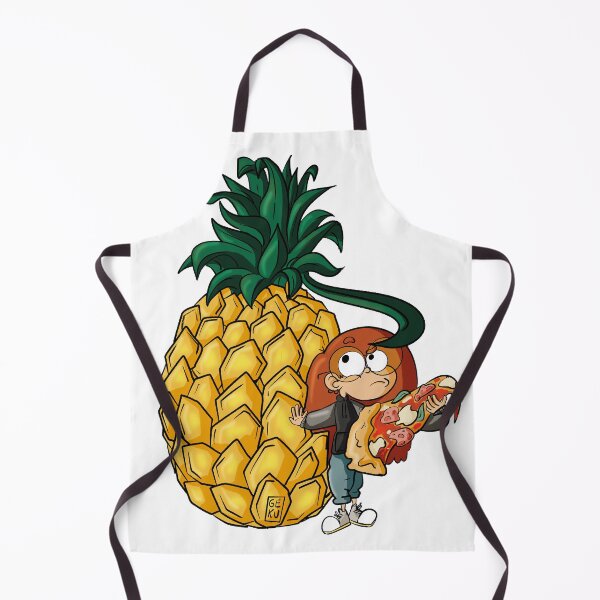 Item preview, pineapple pizza designed and sold by Gekushop.