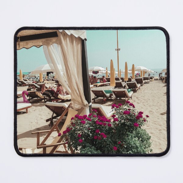 Item preview, Beautiful beach, sea and umbrellas, view-rest for the eyes! designed and sold by Elms-designs.