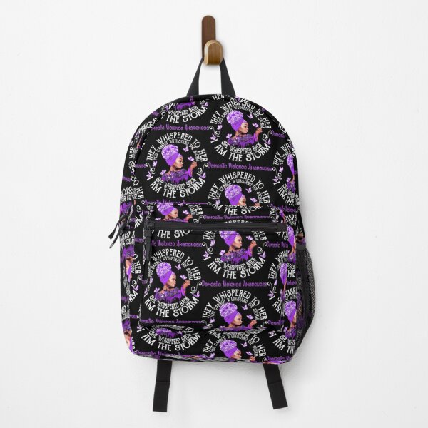 Item preview, Domestic Violence Awareness Black Girl Fighter Strong I Am The Storm Domestic Violence Awareness designed and sold by TerrellOneal.