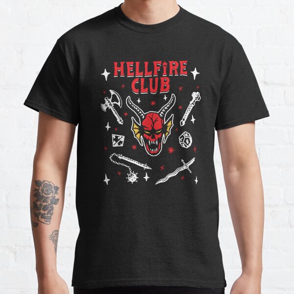 Item preview, Stranger Things 4 Hellfire Club Icon Collage designed and sold by FifthSun.