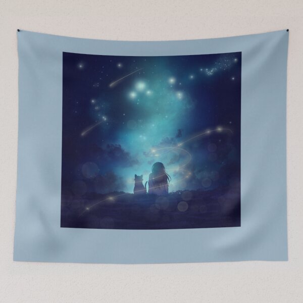 Item preview, Anime scenery landscape  designed and sold by BreannaKi.