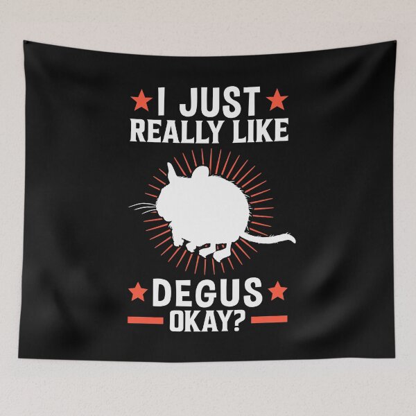 Item preview, I like Degus Rodent Common Degu designed and sold by madgrfx.