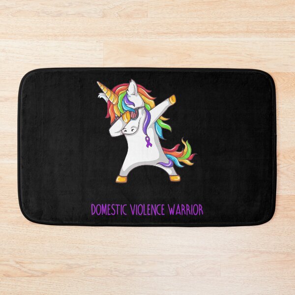 Item preview, Domestic Violence Awareness Domestic Violence Warrior Brave Strong Fearless Support Domestic Violence Warrior Gifts designed and sold by heckforddewey.