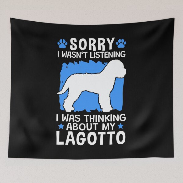 Item preview, Thought of Lagotto Romagnolo truffle dog designed and sold by madgrfx.