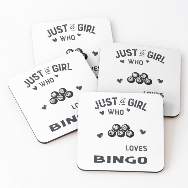 Item preview, Just A Girl Who Loves Bingo, Funny Bingo, Bingo Player designed and sold by Aerial Addicts.