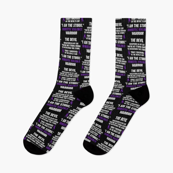 Item preview, Domestic Violence Awareness Domestic Violence Warrior I Am The Storm designed and sold by heckforddewey.